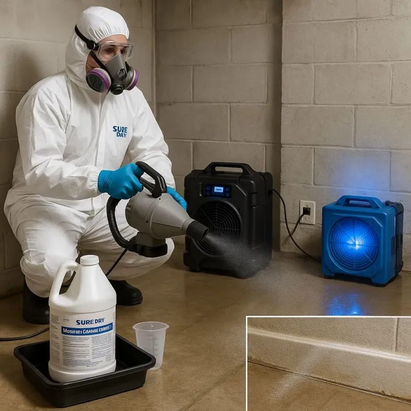 Sanitization and Odor Removal process in Bowling Green, OH
