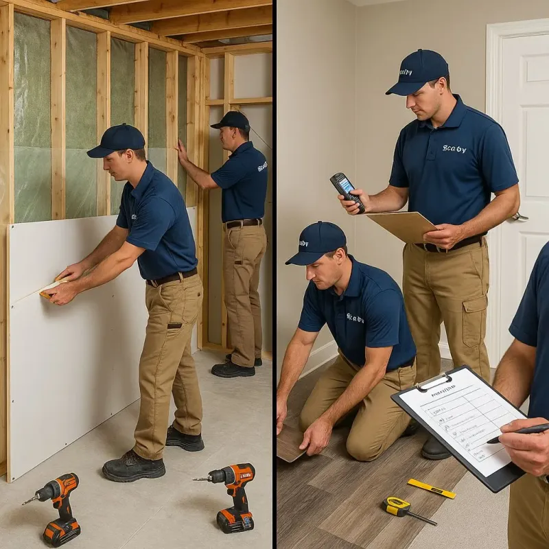 Repairs and Reconstruction process in Bowling Green, OH
